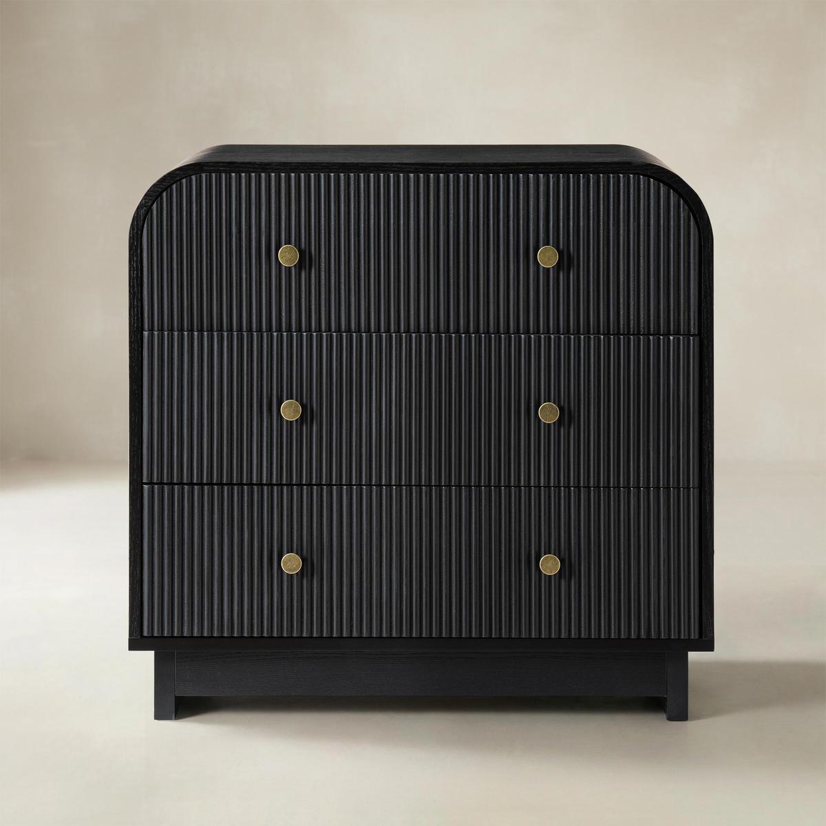 Albert Yanick 27" Tall 3-Drawer End Table