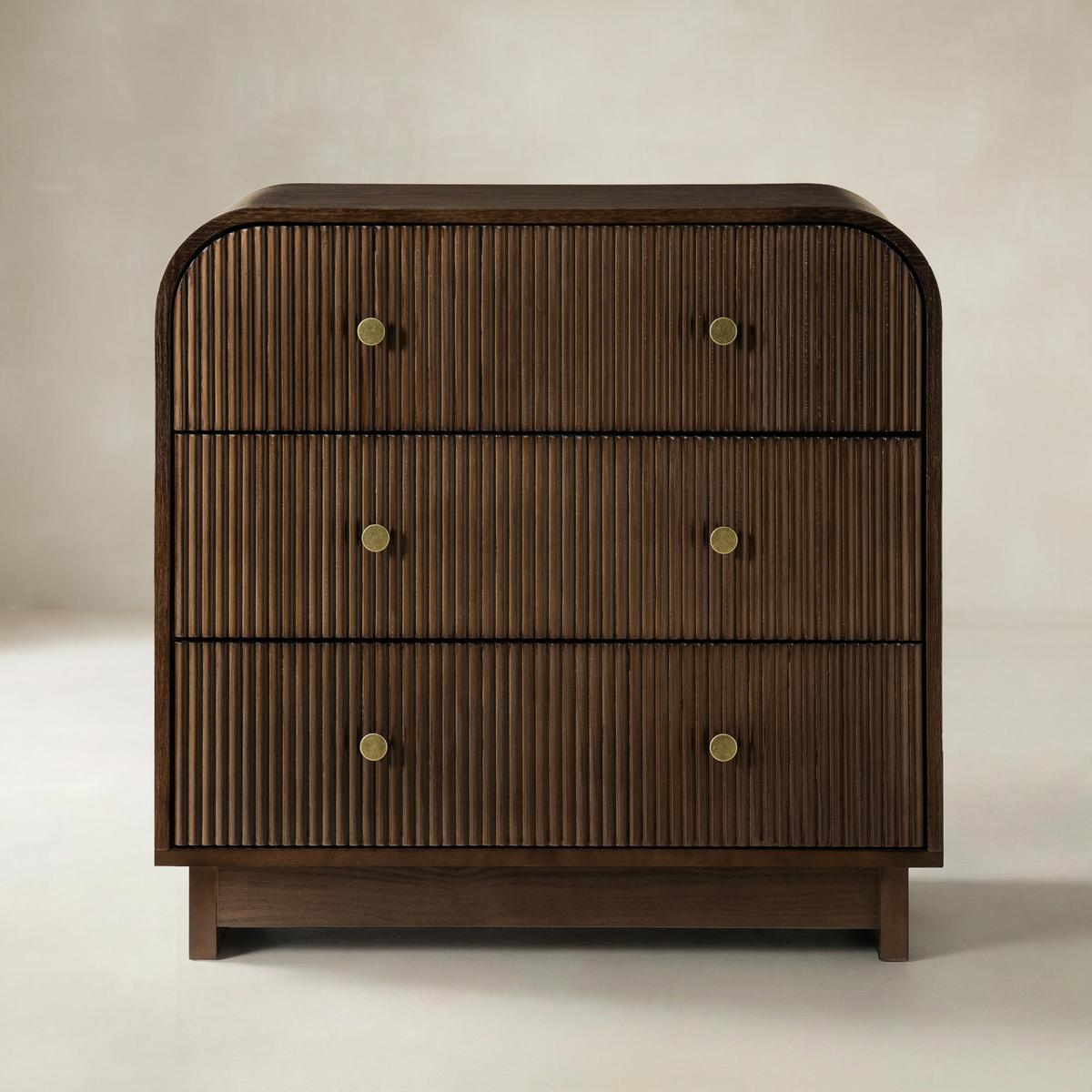 Albert Yanick 27" Tall 3-Drawer End Table