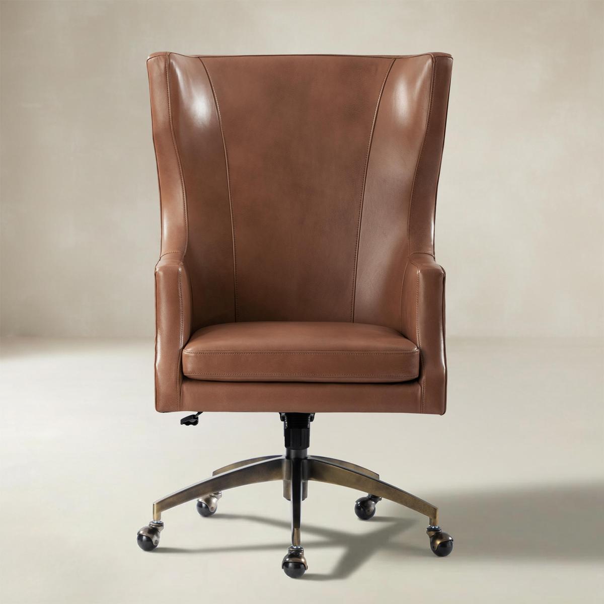 Elodio Office Chairs  with Genuine Leather