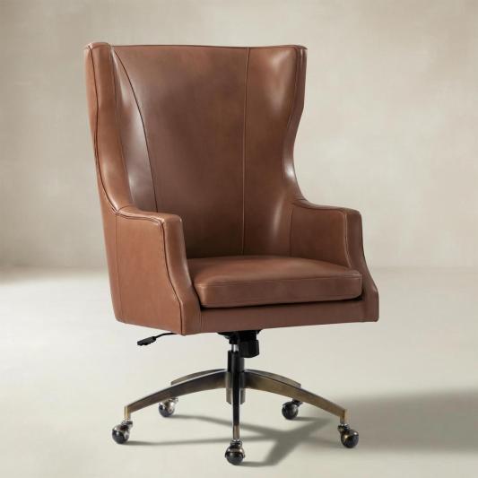 Elodio Office Chairs  with Genuine Leather