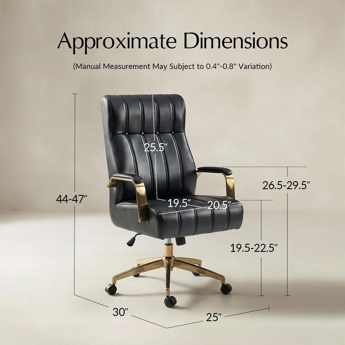 Conelius Leather Ergonomic Executive Office Chair | Hulala Home