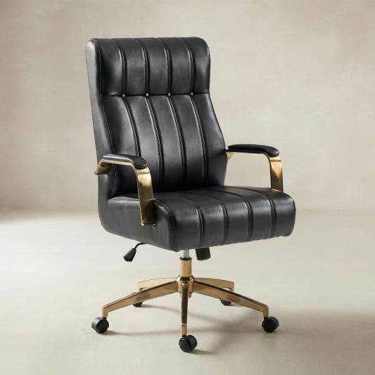 Conelius Leather Ergonomic Executive Office Chair