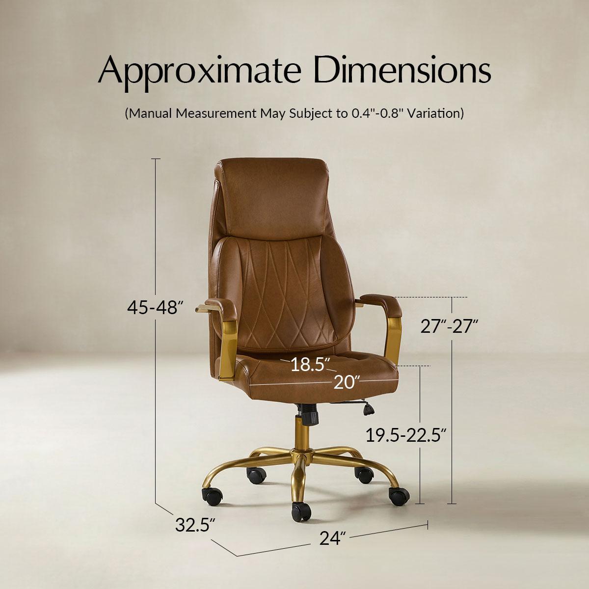 PROFESSIONAL GOLDSMITHING 彫金 アラン・リヴィア Ludwig Ergonomic Office Chair with Lumbar Support - HULALA HOME