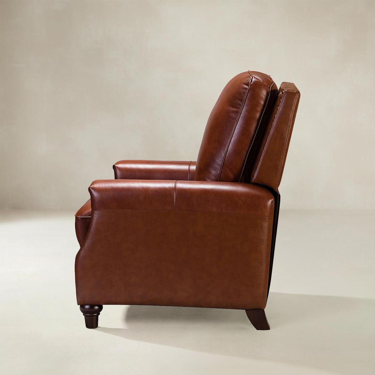Annabelle Genuine Leather Recliner Chair - HULALA HOME
