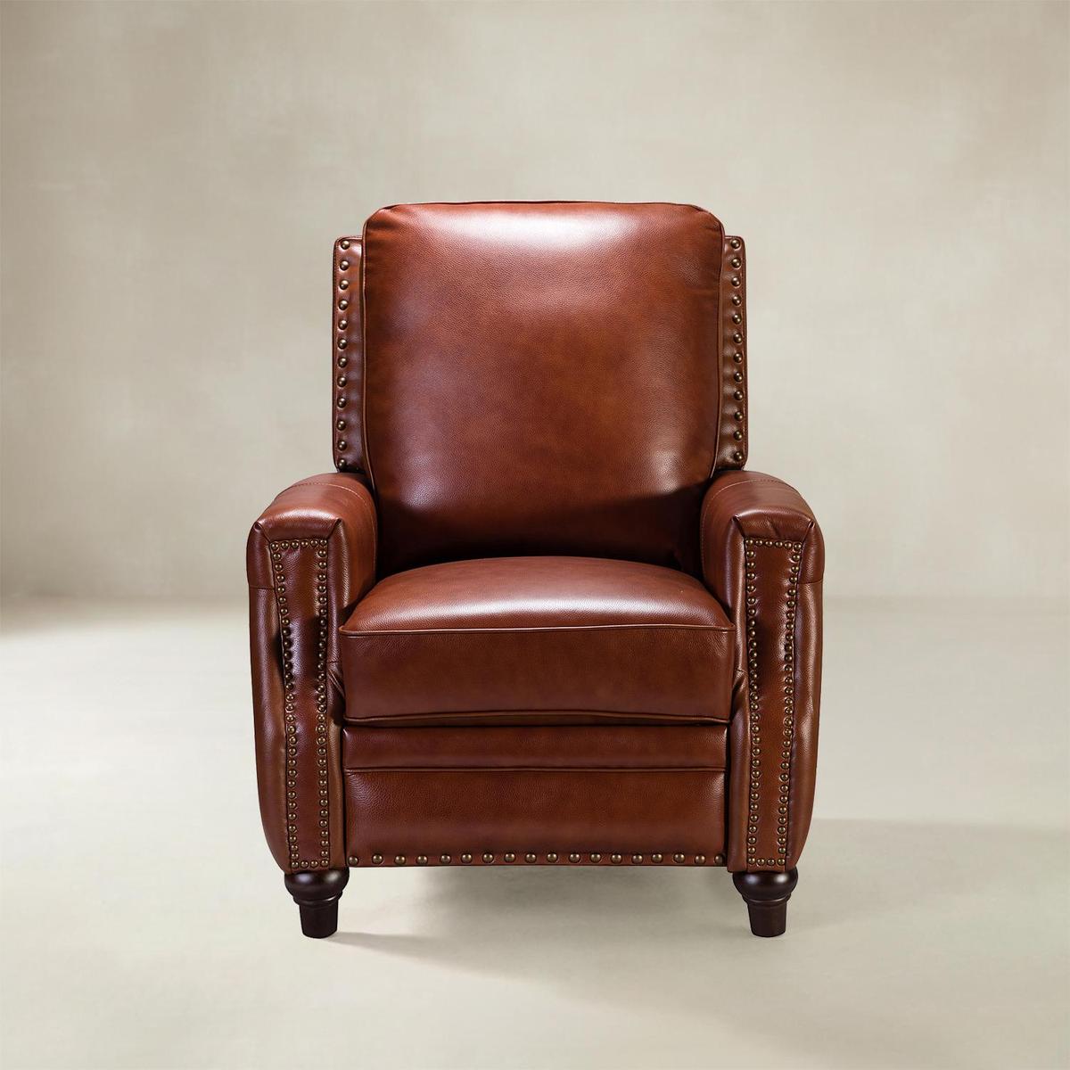 Annabelle Genuine Leather Recliner Chair(Optional Types)