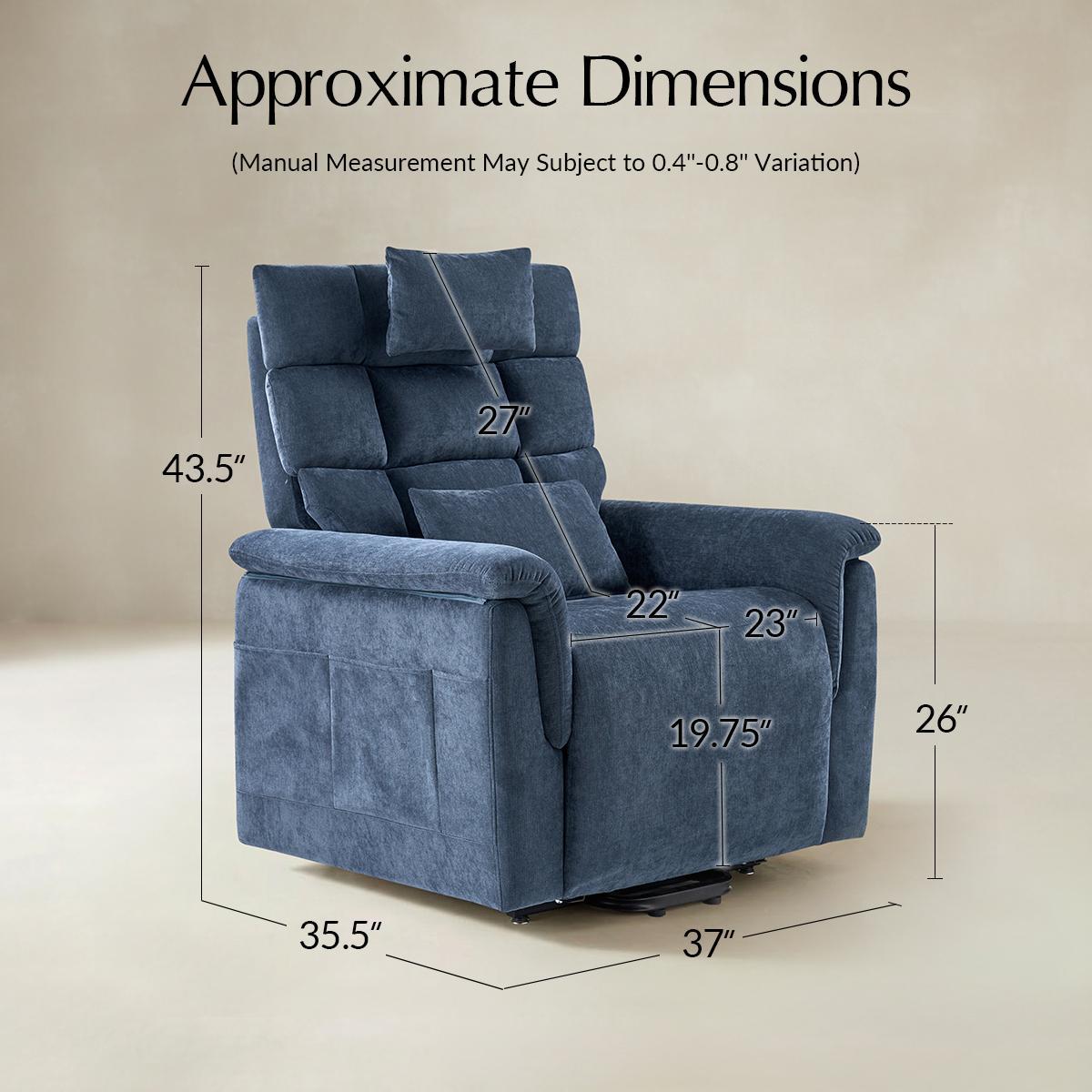 Lift Assist Power Recliner Geri Chair