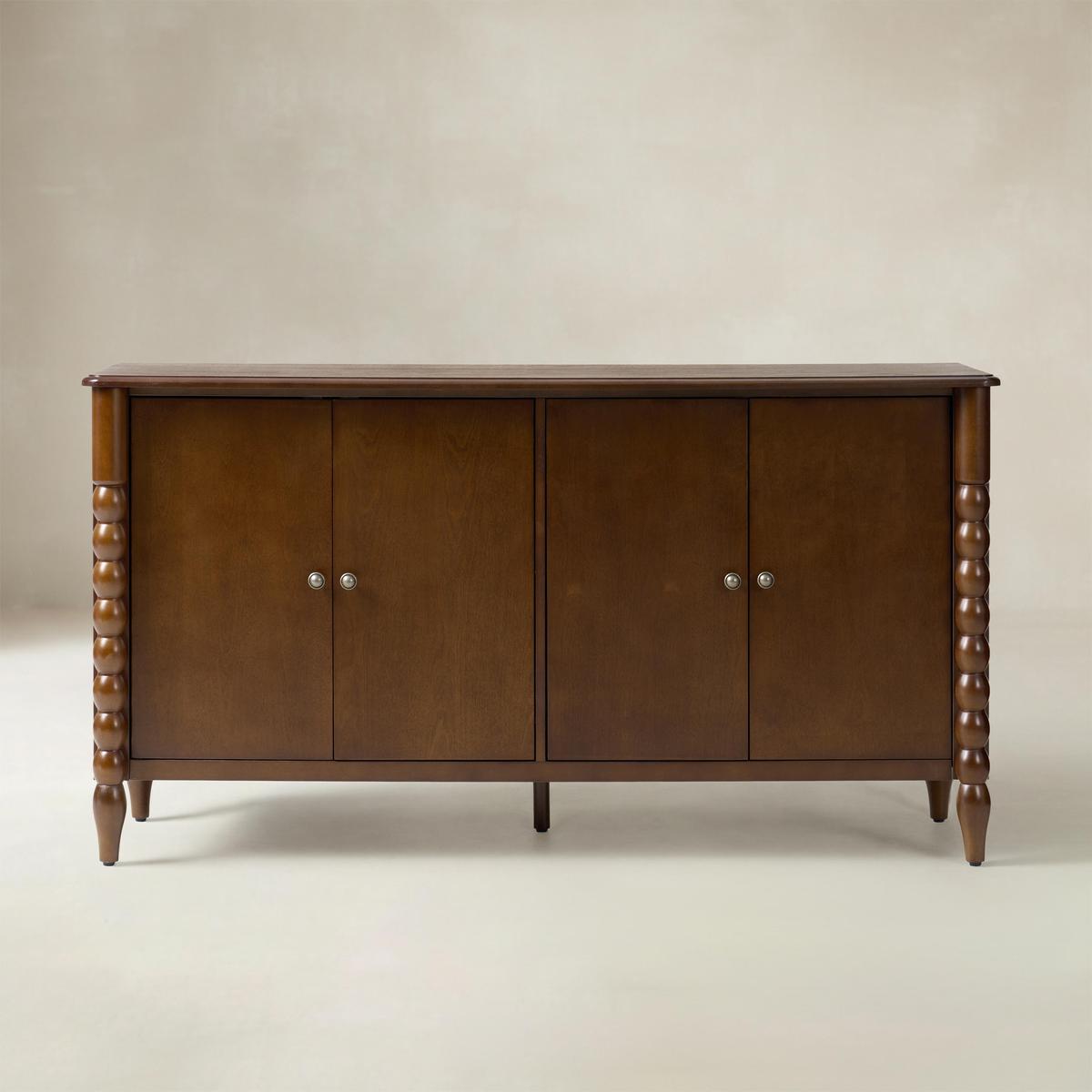Daan 63" Wide 4-Door Sideboard Cabinet with Adjustable Shelves