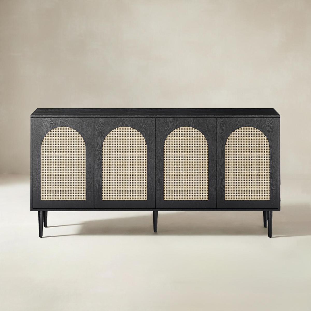 Norbert 63" Wide Sideboard – Large Modern Storage Cabinet for Dining & Living Room