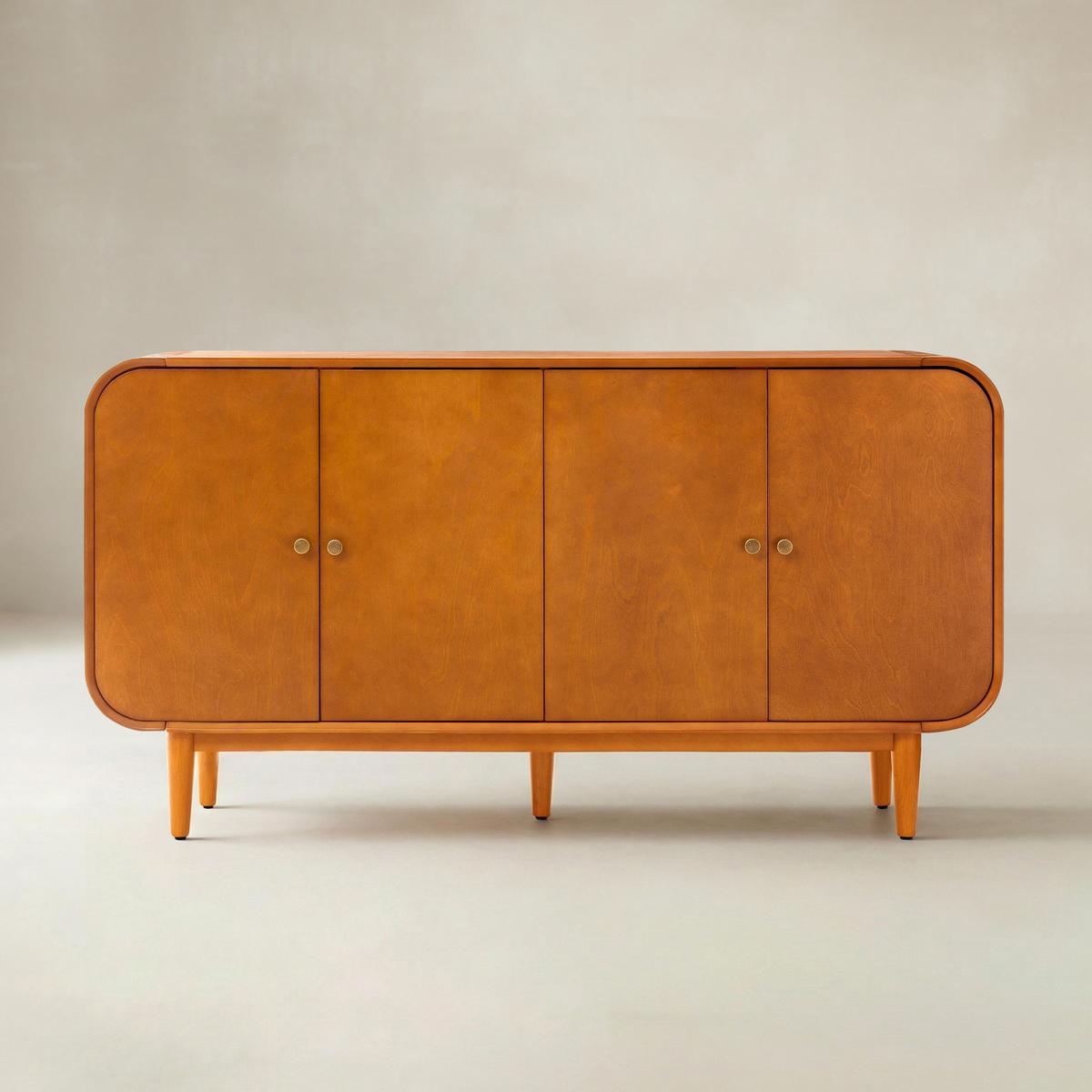 Alee 58 Inches Wide Mid-Century Modern Sideboard - HULALA HOME