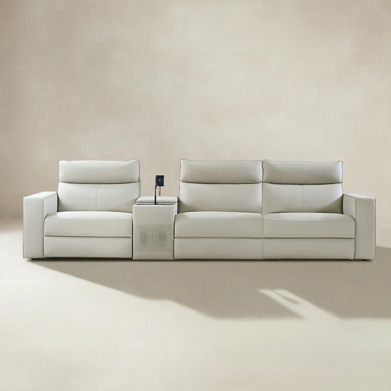 EliteNest Smart Reclining Theater Sofa with Speaker