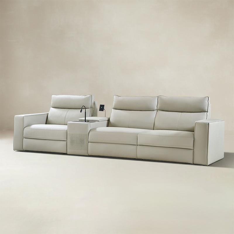 EliteNest Smart Reclining Theater Sofa with Speaker