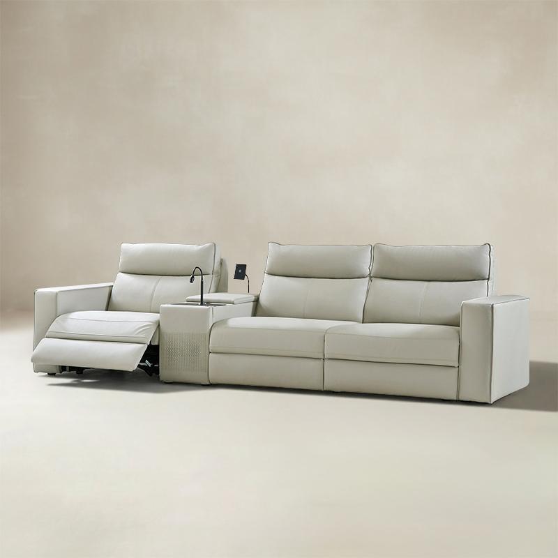 EliteNest Smart Reclining Theater Sofa with Speaker