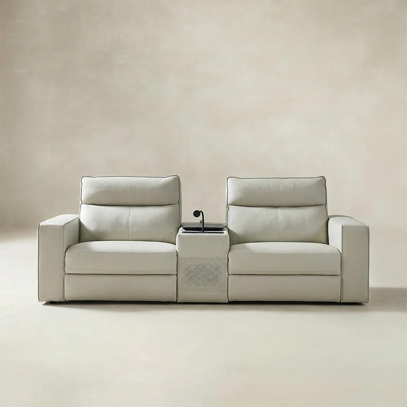 EliteNest Smart Reclining Theater Sofa with Speaker