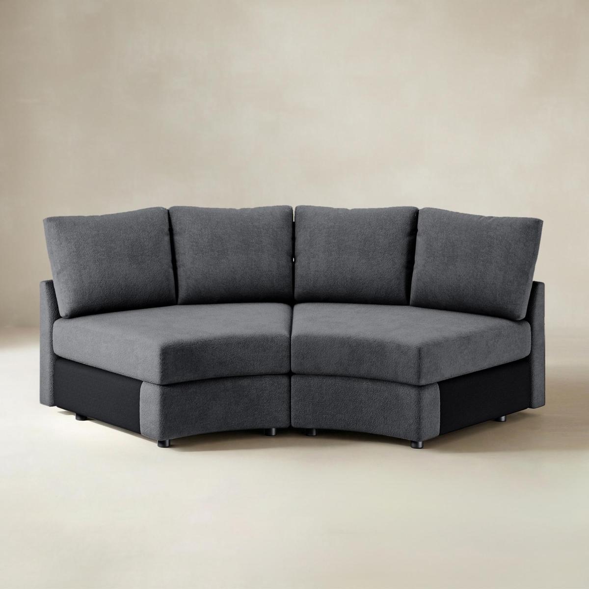 Aeris Modern Curved Sectional Parts & Components