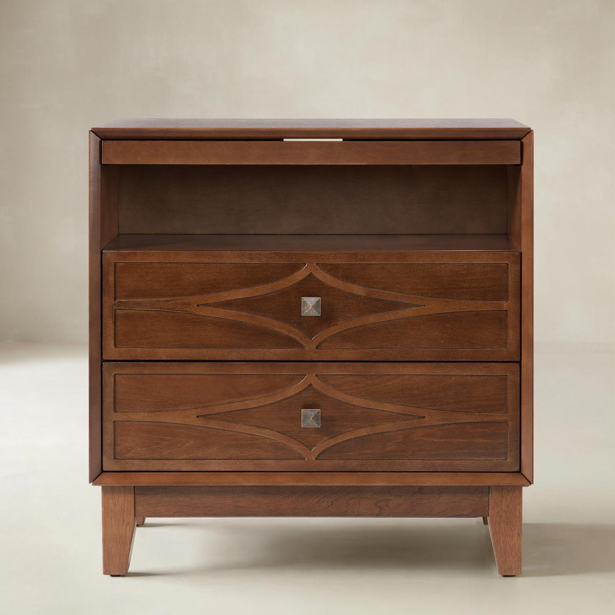 Josefa 3-Drawer End Table with Type-C and USB