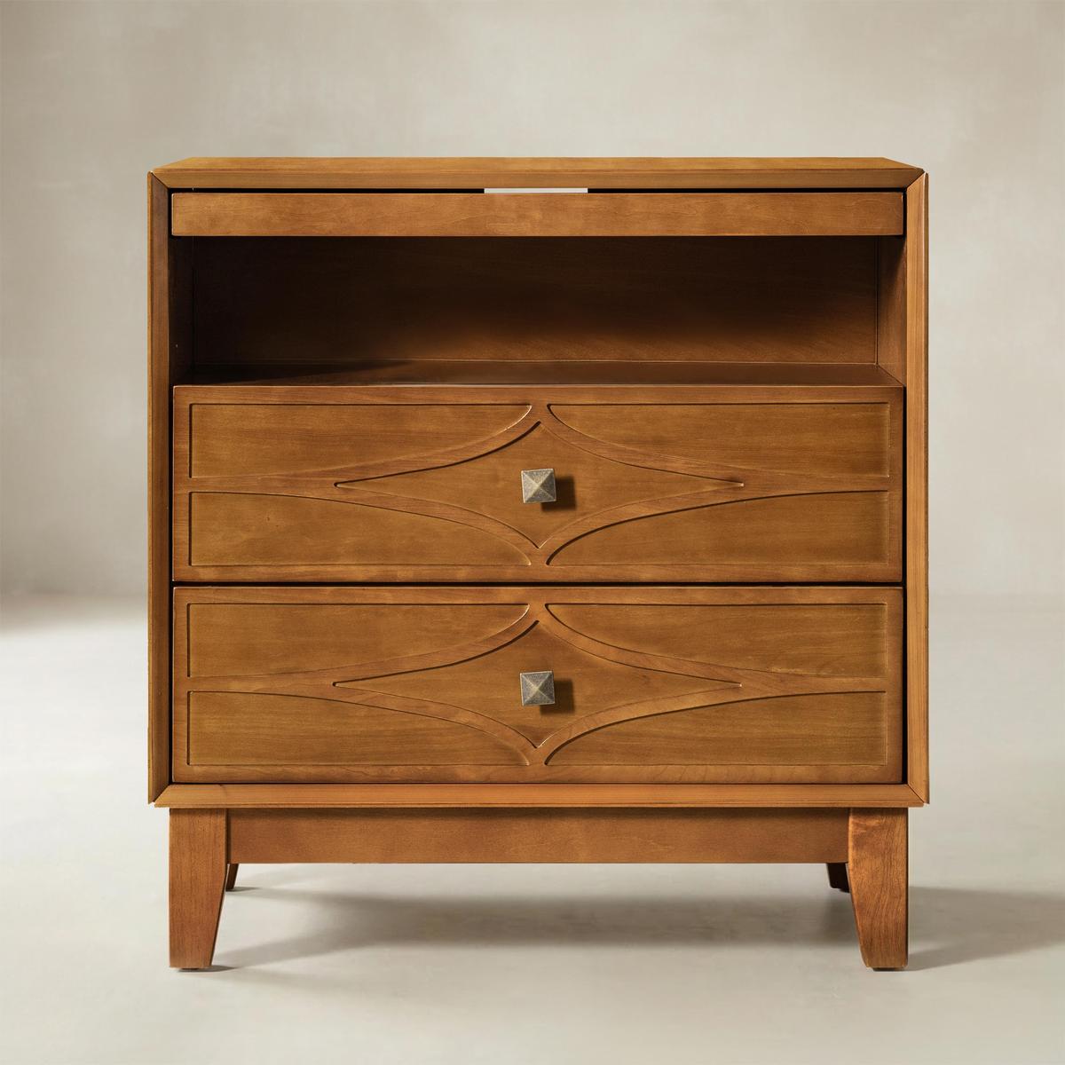 Josefa 3-Drawer End Table with Type-C and USB