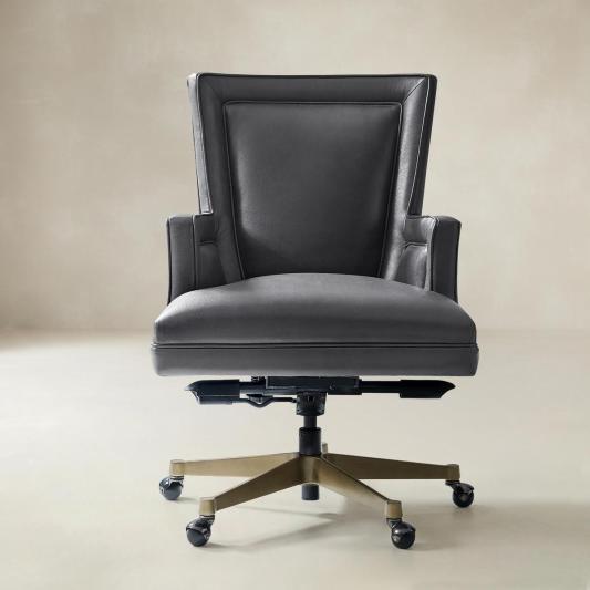 Adrian Genuine Leather Office Chair