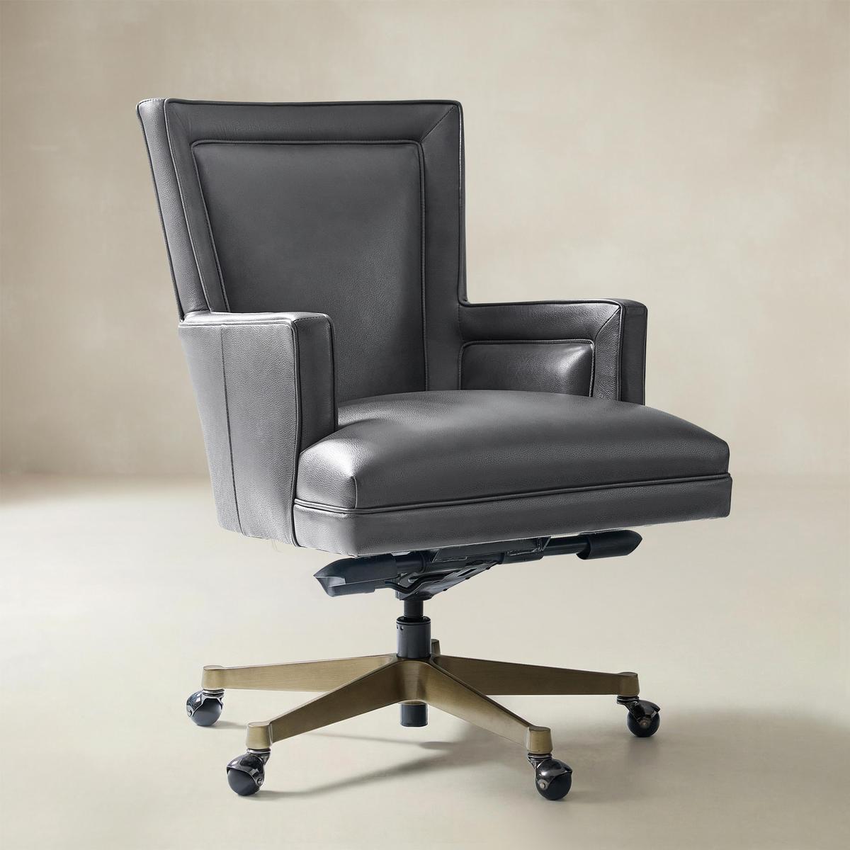 Adrian Genuine Leather Office Chair