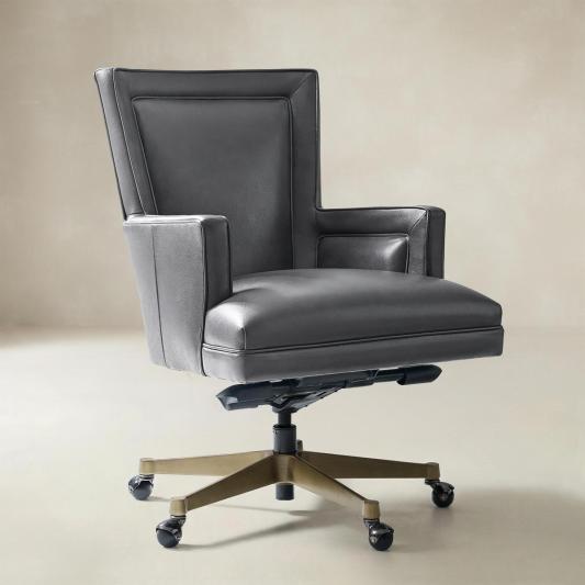 Adrian Genuine Leather Office Chair