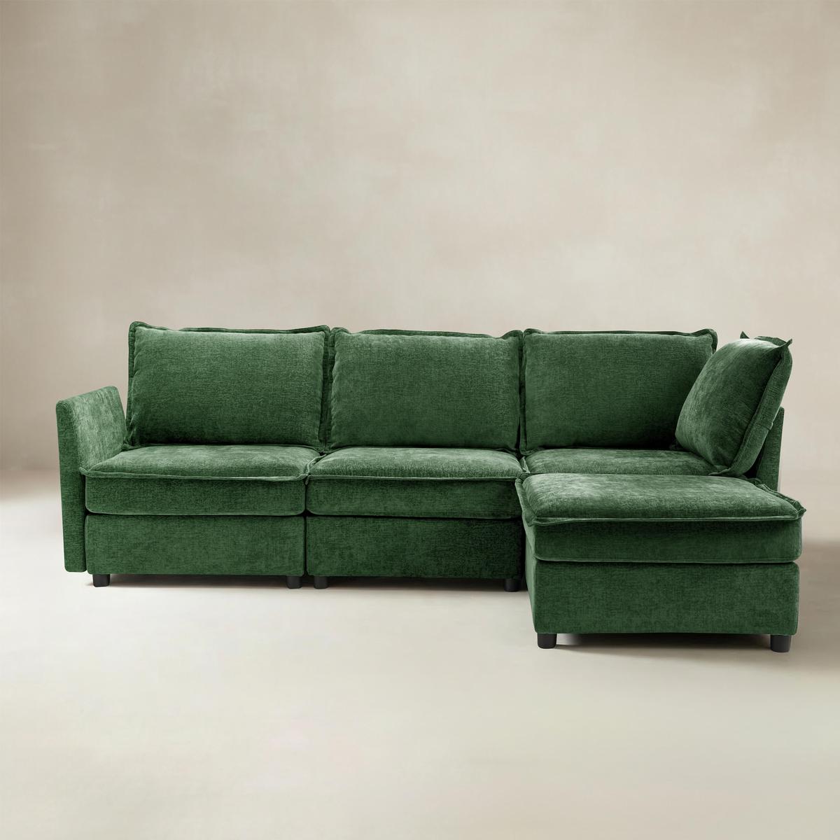 Harmetrix Oversized Soft Sectional Couch with Storage