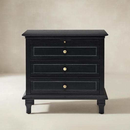 Galatea 3 - Drawer End Table with Built-In Outlets(Optional Types)