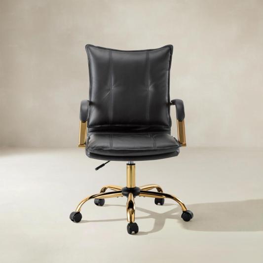 Michele Vegan Leather Task Chair - HULALA HOME