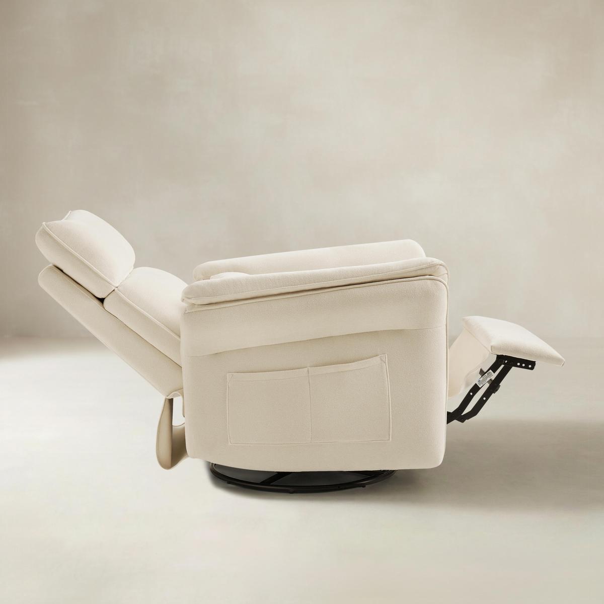 CUDDLESUPPORT ARMRESTS Nursery Power Recliner