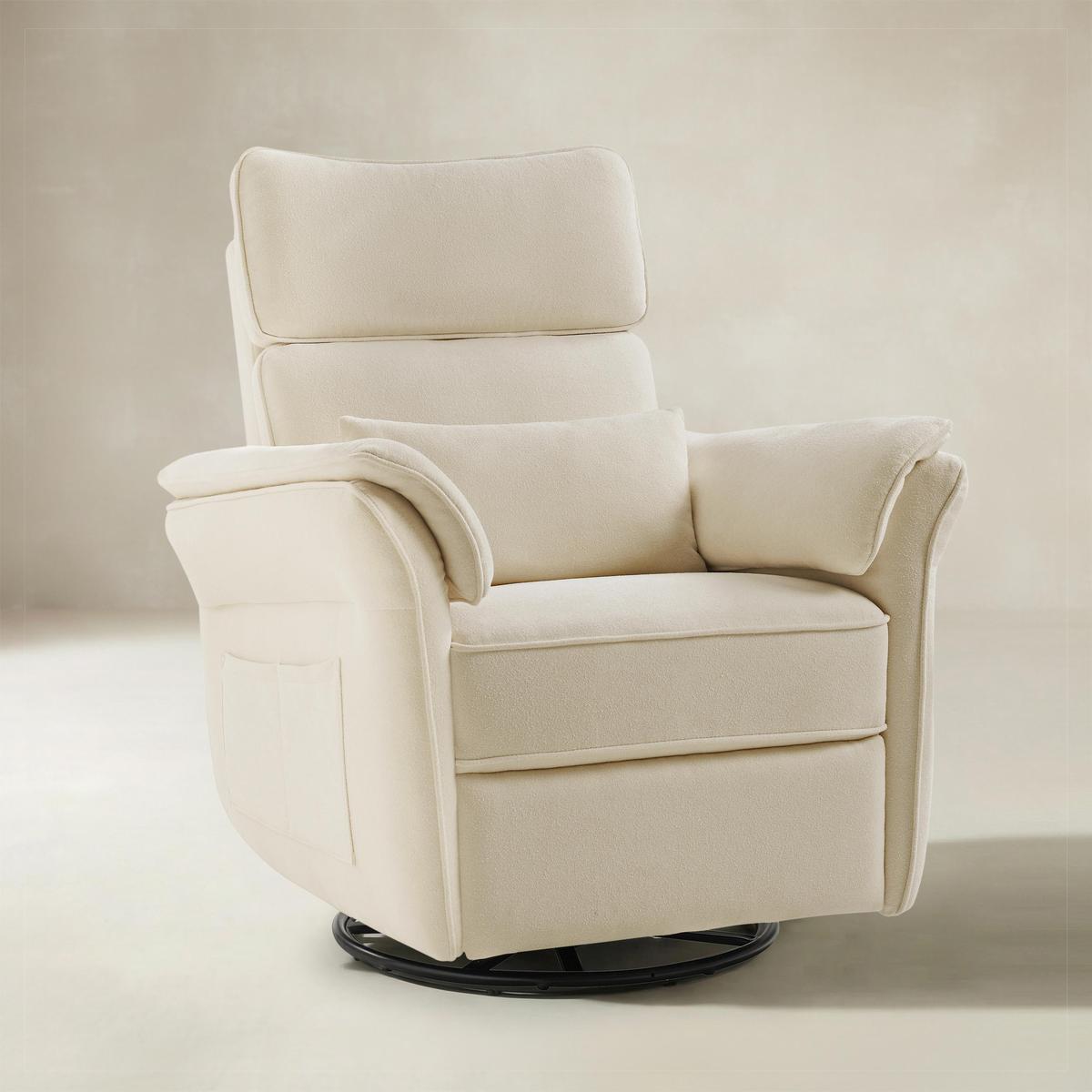 CUDDLESUPPORT ARMRESTS Nursery Power Recliner