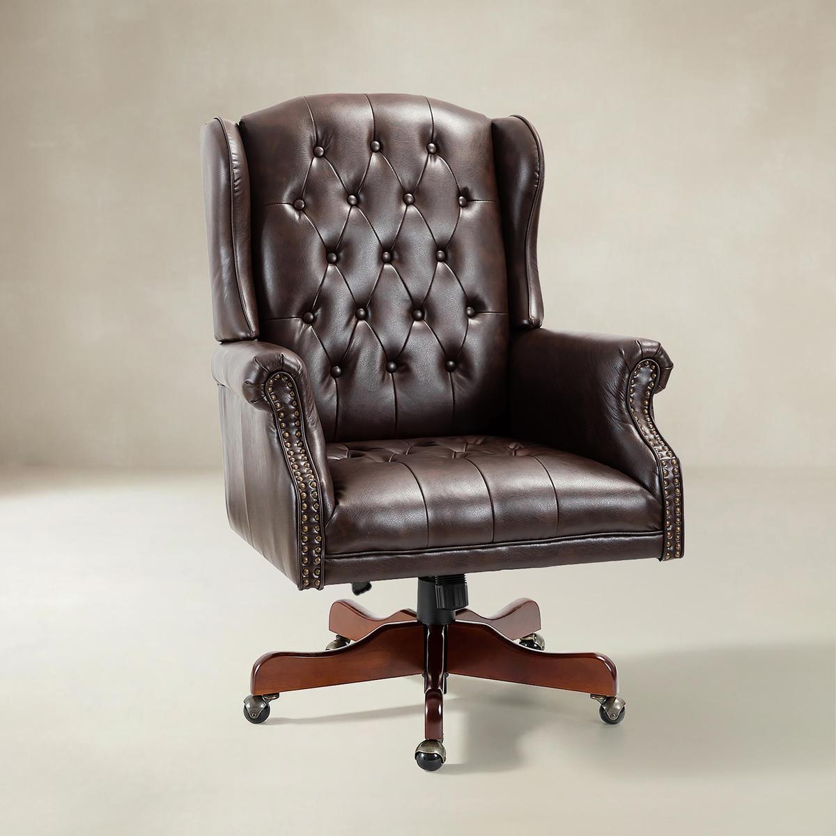 Esteban Vegan Leather Executive Office Chair