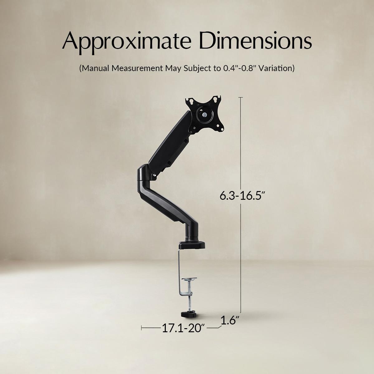 Clara Computer Single/Dual Monitor Arm