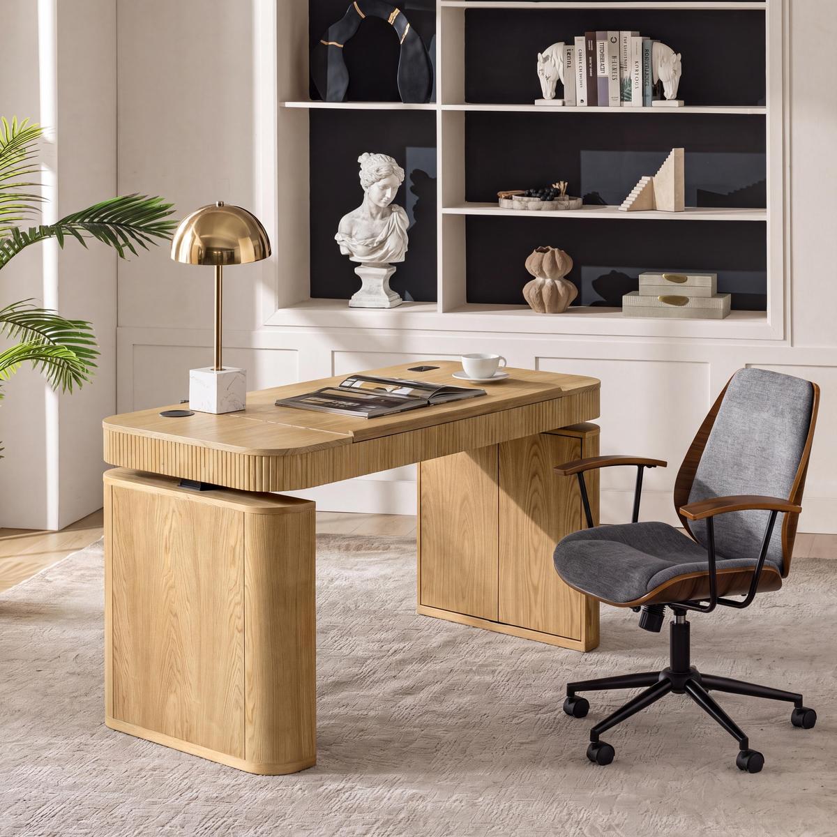 Baggio Adaptive Standing Desk with Drafting Table Tilt 