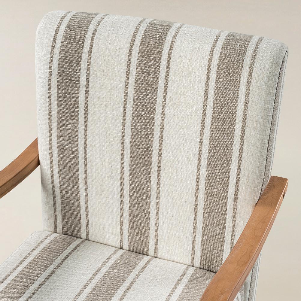 Roman  Farmhouse  Solid Wood Office Chair