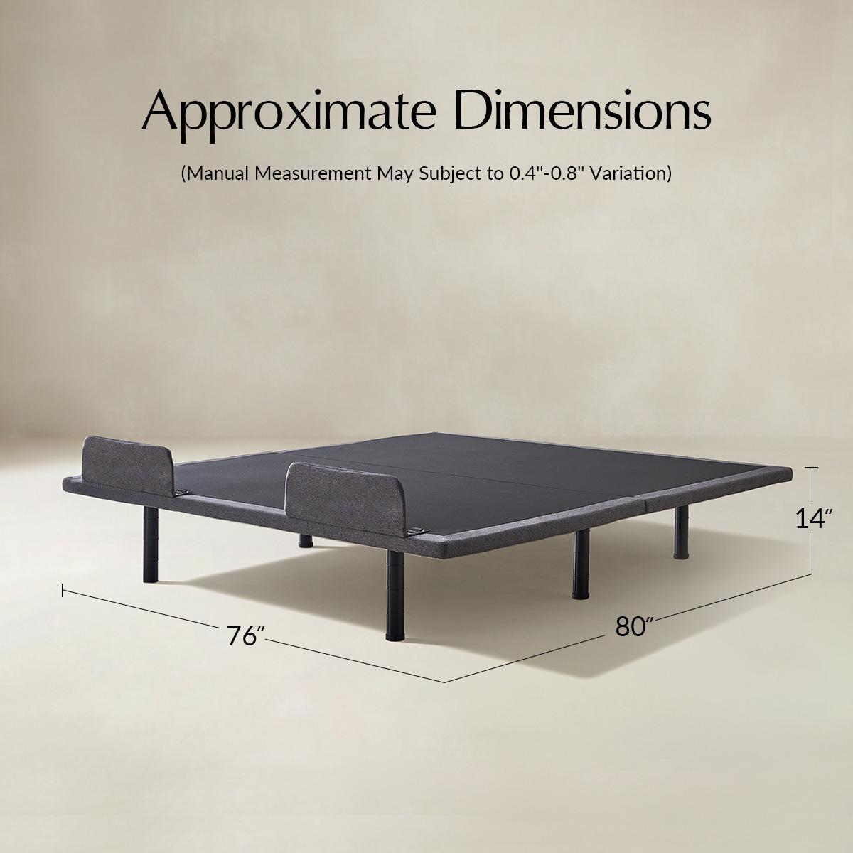 Maxima Adjustable Electric Bed Frame