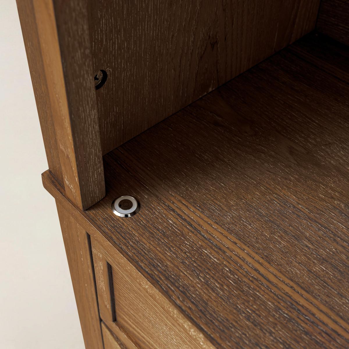 Julia Farmhouse Storage Bookcase
