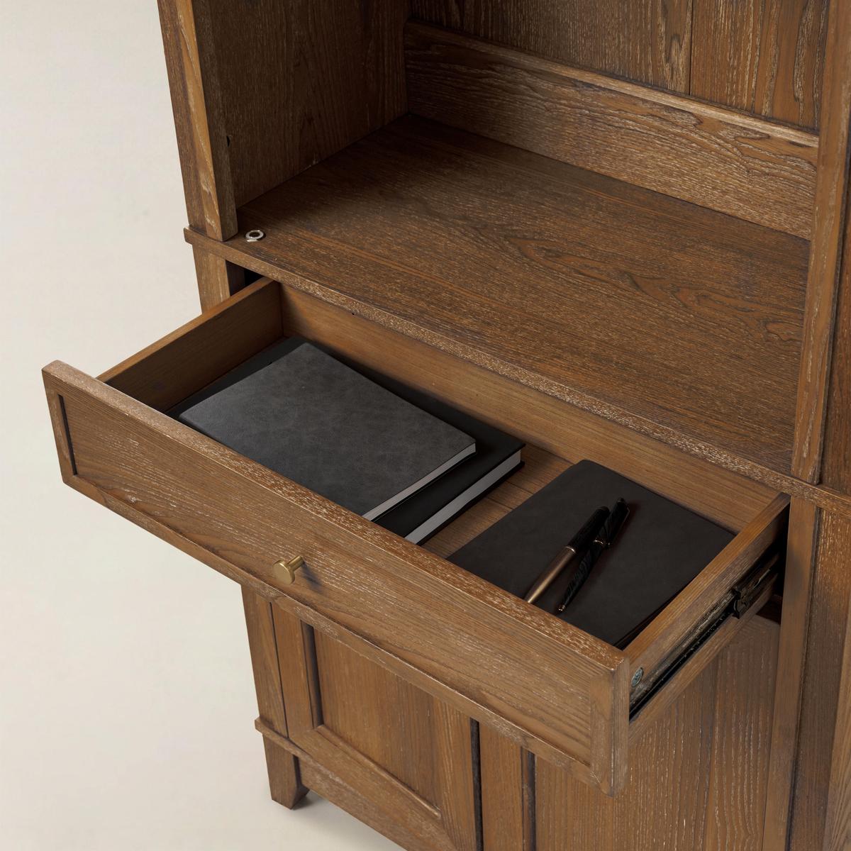 Julia Farmhouse Storage Bookcase