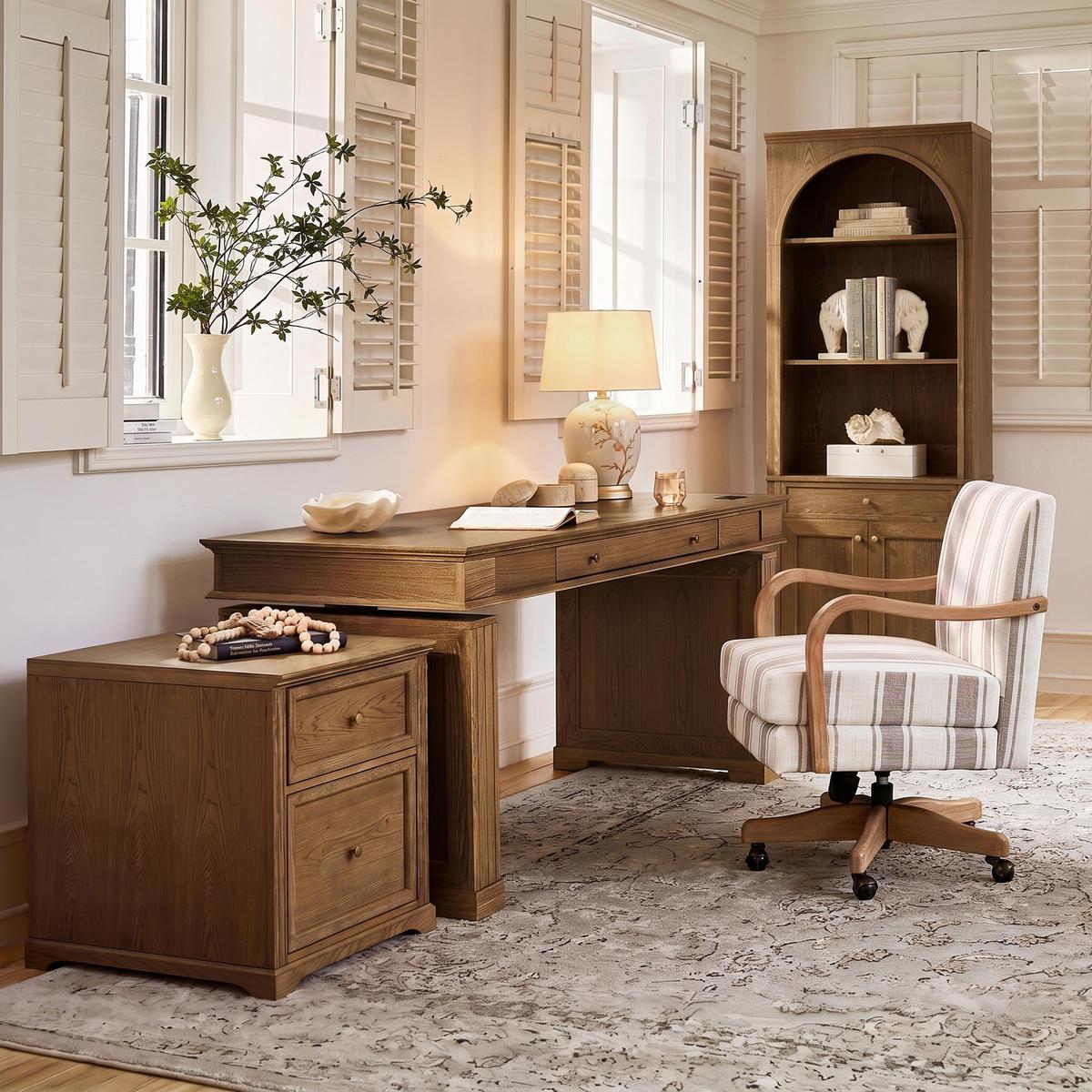 Julia Farmhouse Storage Bookcase