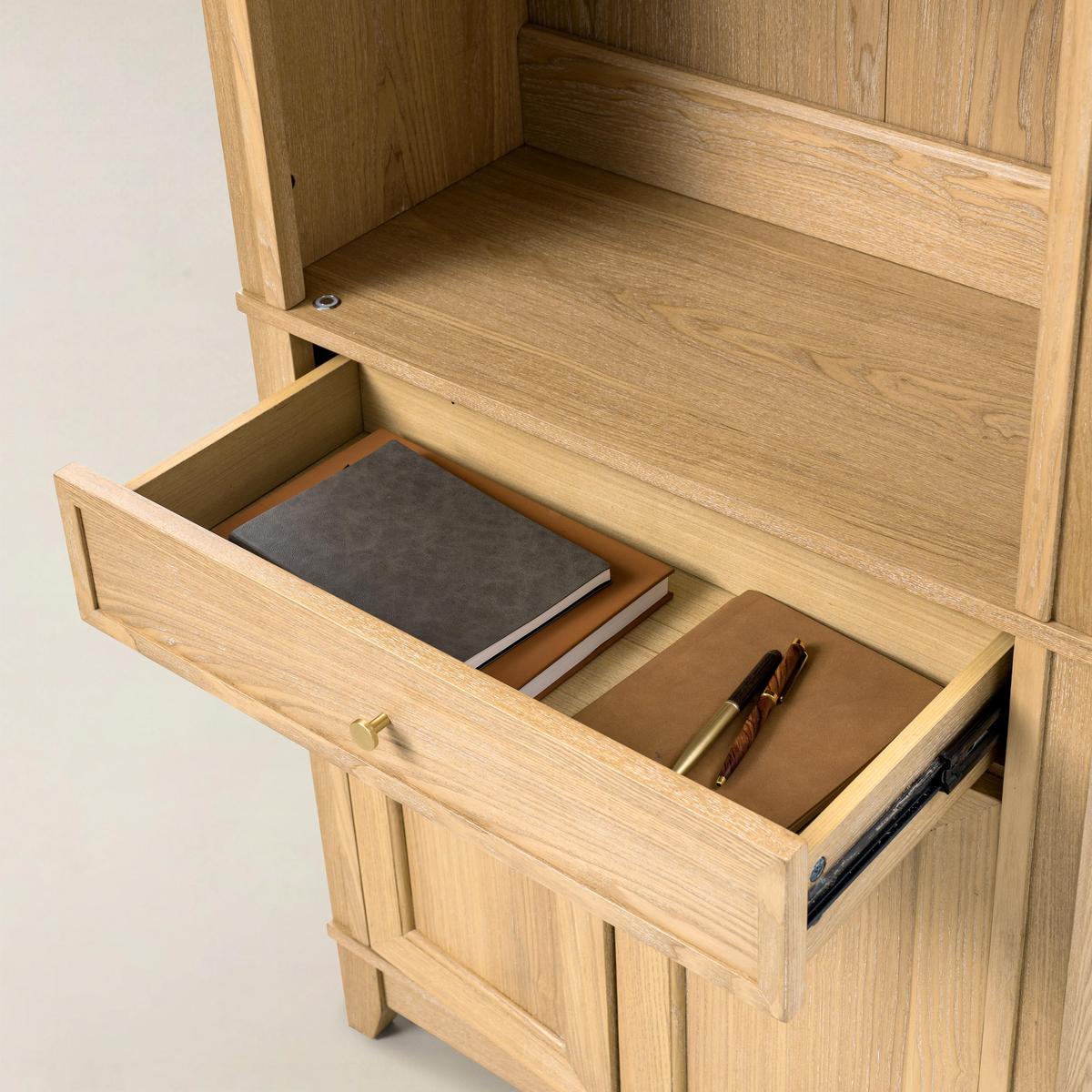 Julia Farmhouse Storage Bookcase