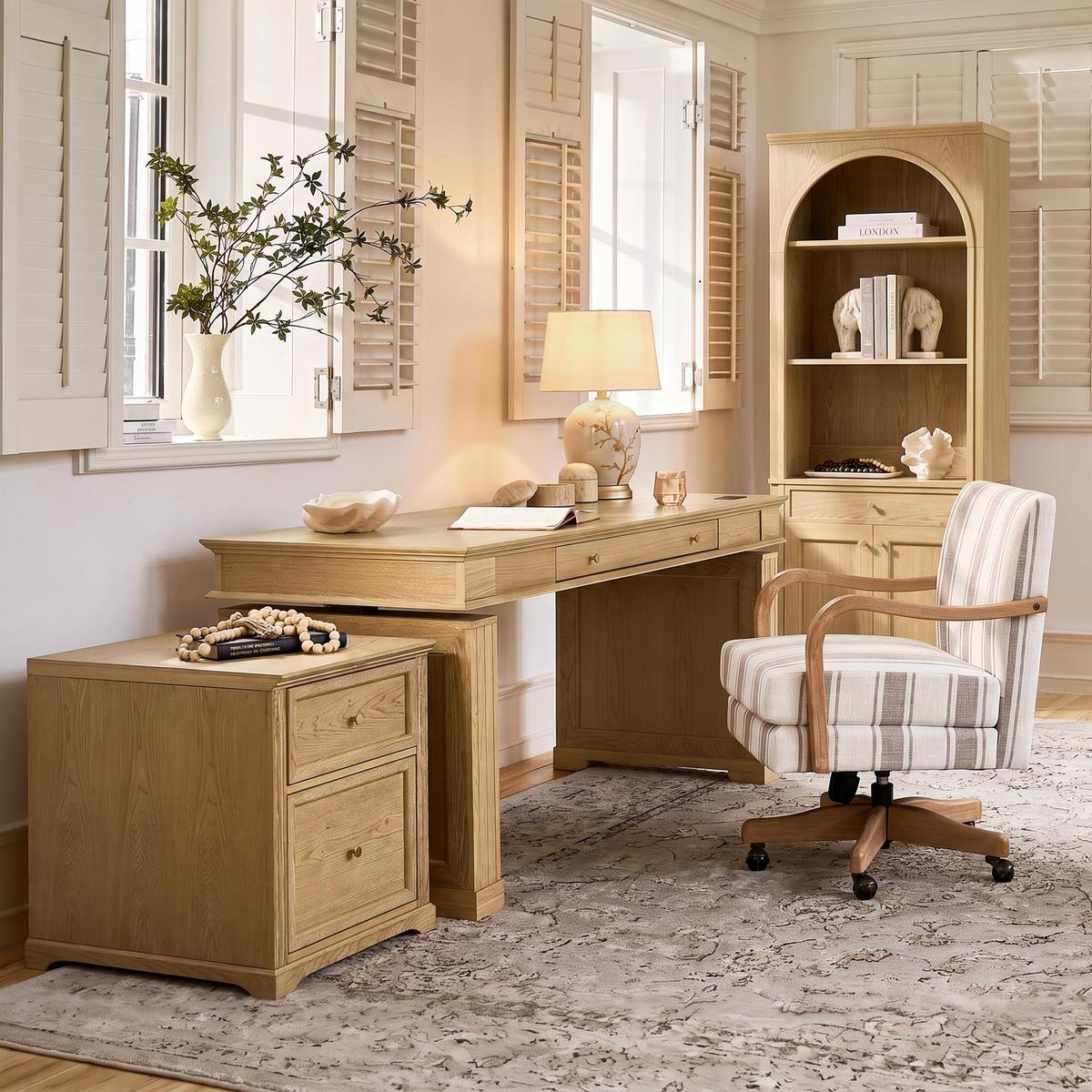Julia Farmhouse Storage Bookcase