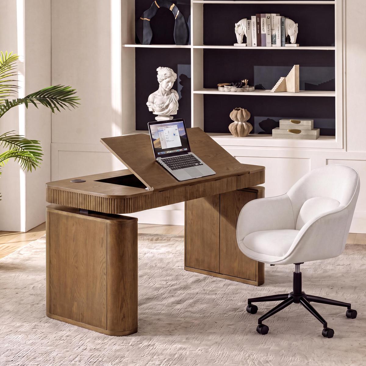 Baggio Adaptive Standing Desk with Drafting Table Tilt 