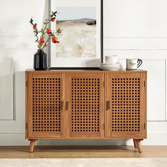 3-Door Accent Entryway Cabinet