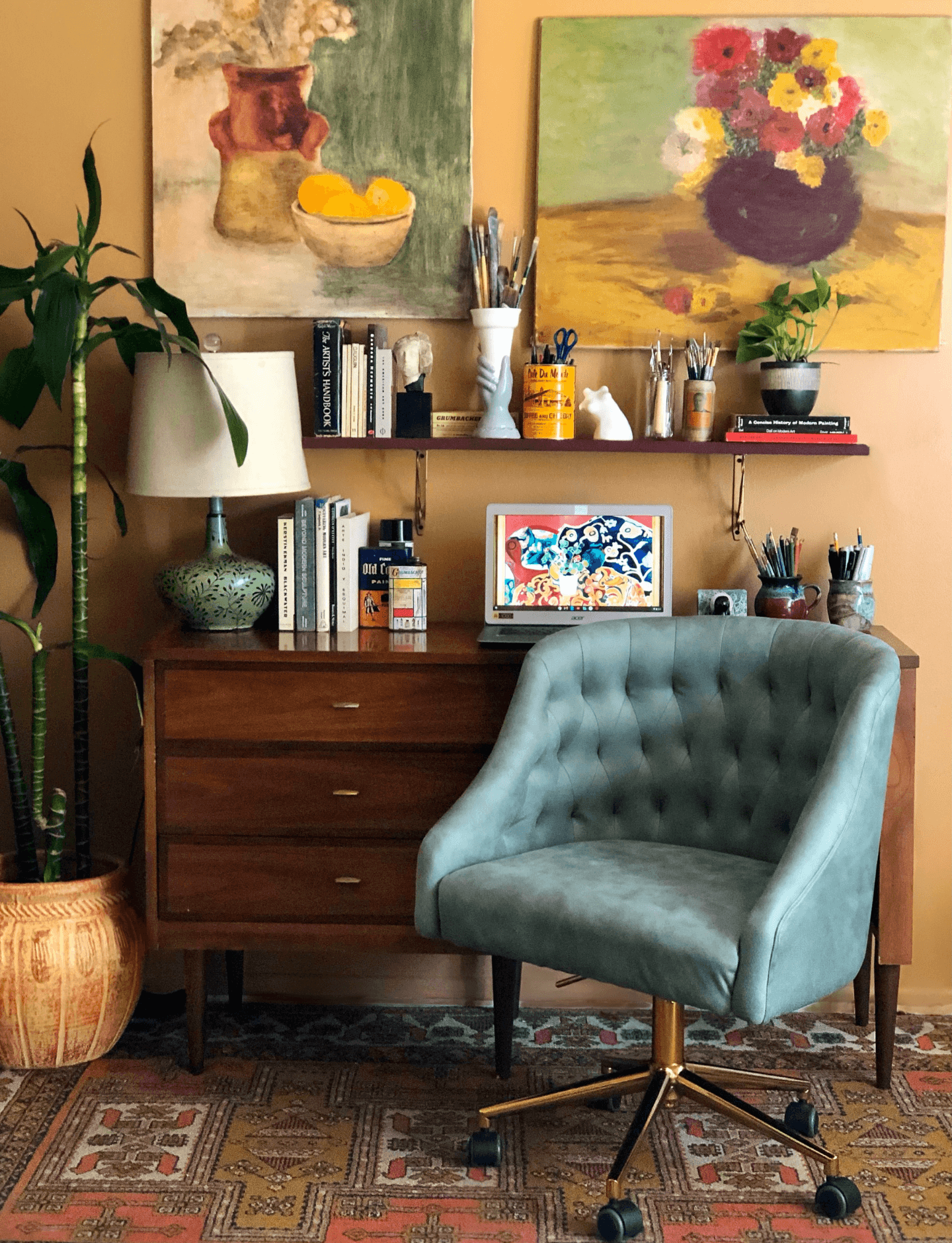 "I have always been fascinated with both art and collecting one of a kind pieces."