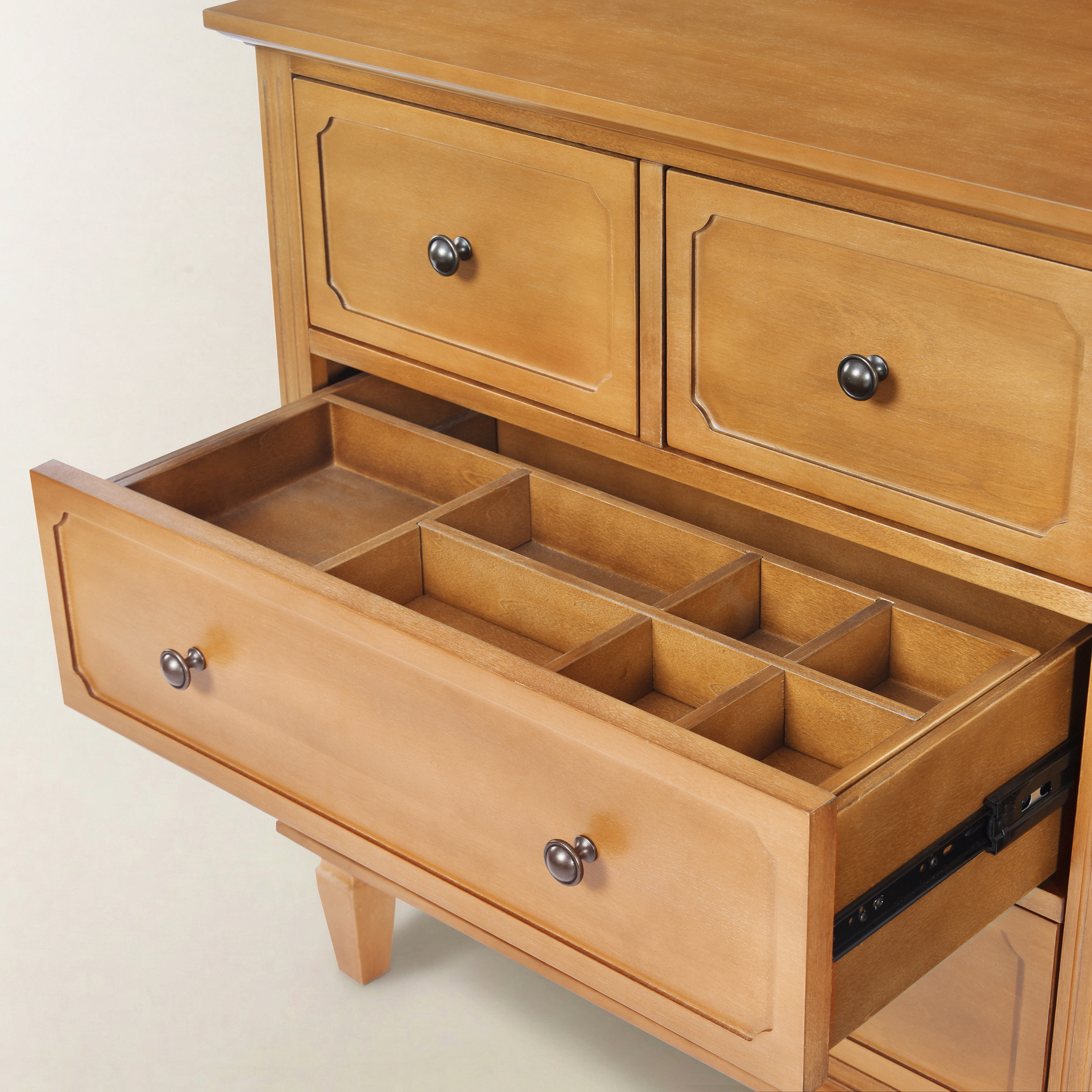 Isidro Accent Chest of Drawers With Integrated Charging Station