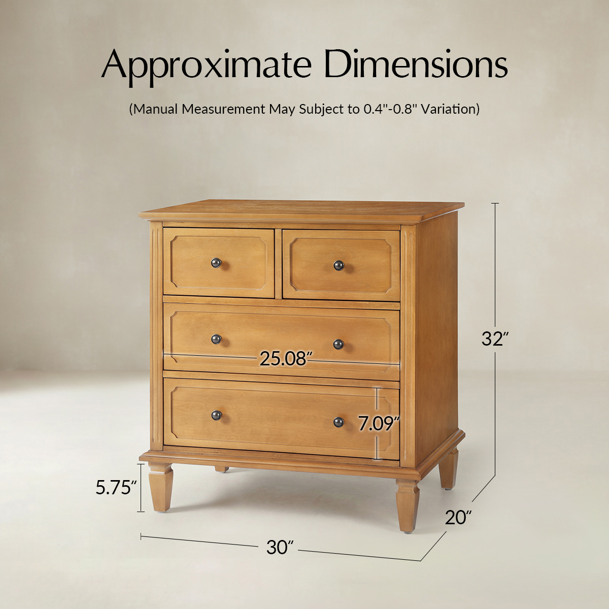 Isidro Accent Chest of Drawers With Integrated Charging Station