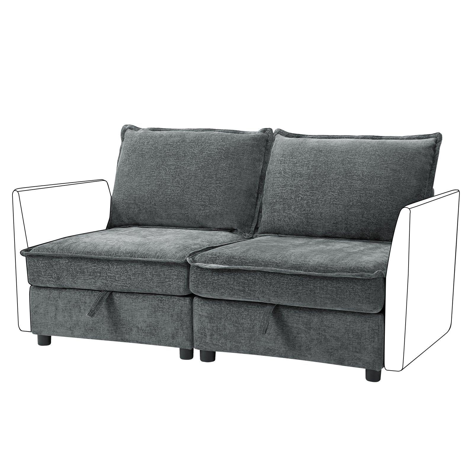 Accessories for Victoria Oversized Soft Sectional Couch6