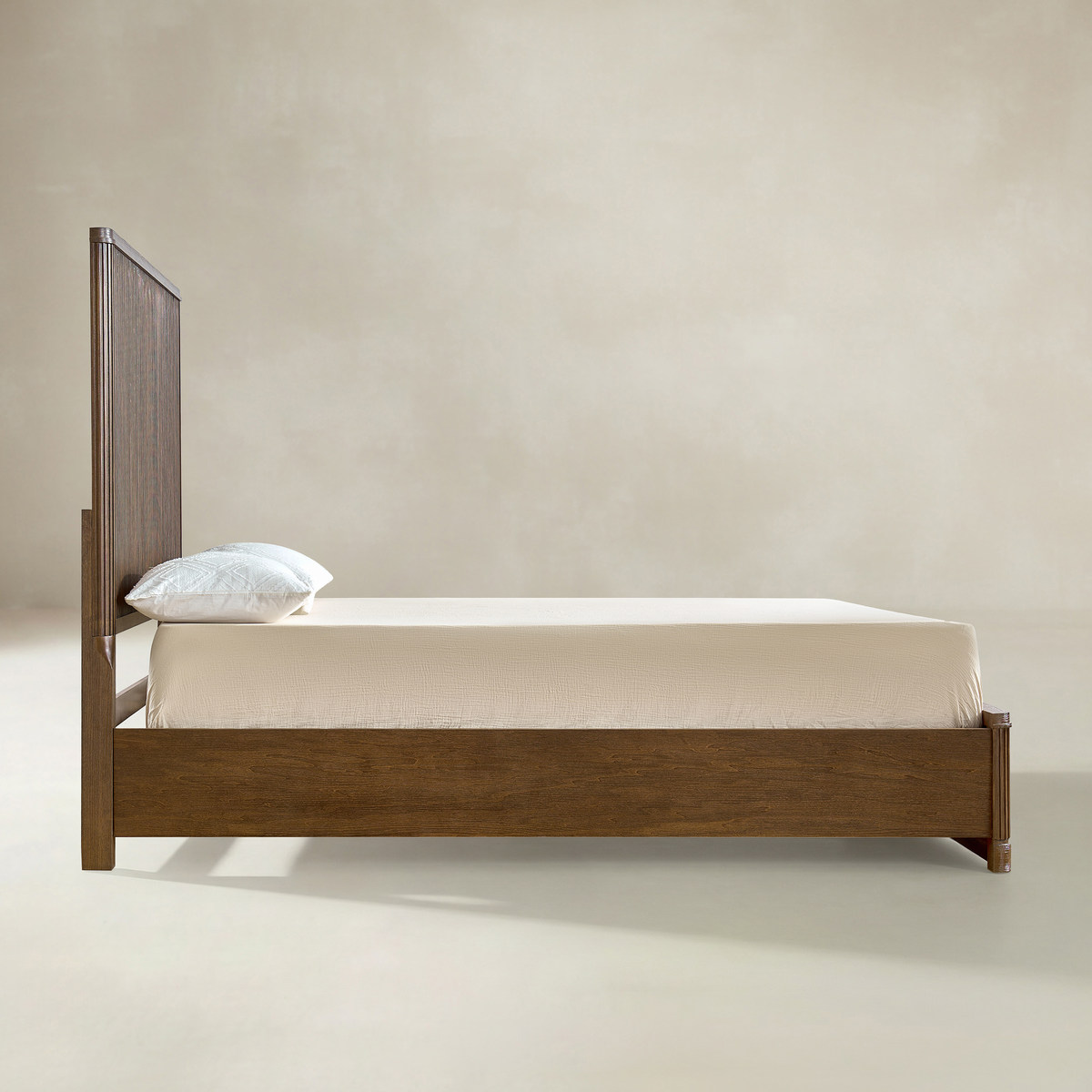 Verral Fluted Wood Bed