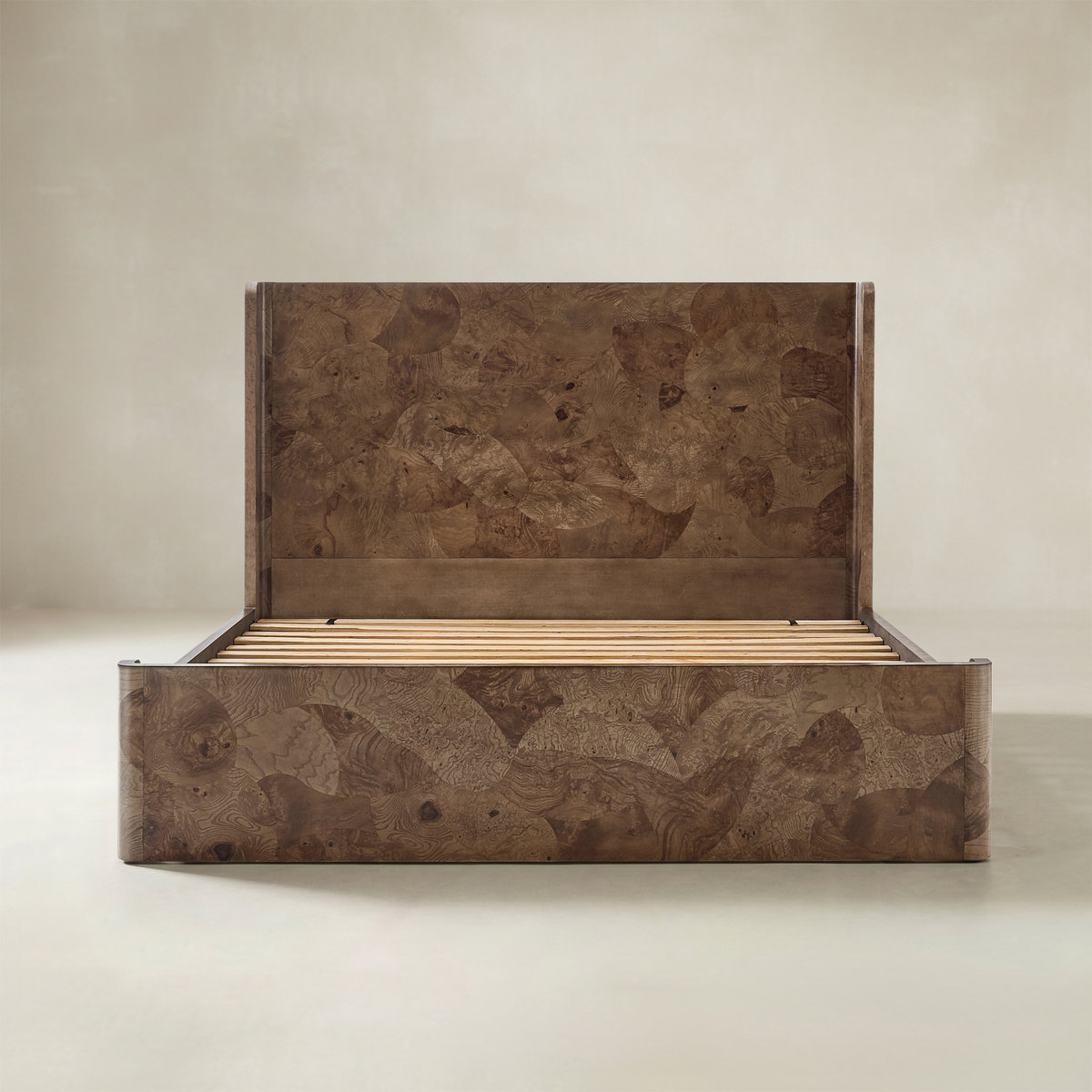 VIREL Marquetry King Bed
