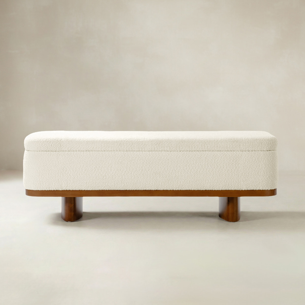 Claire Modern Chenille Upholstered Storage Bench