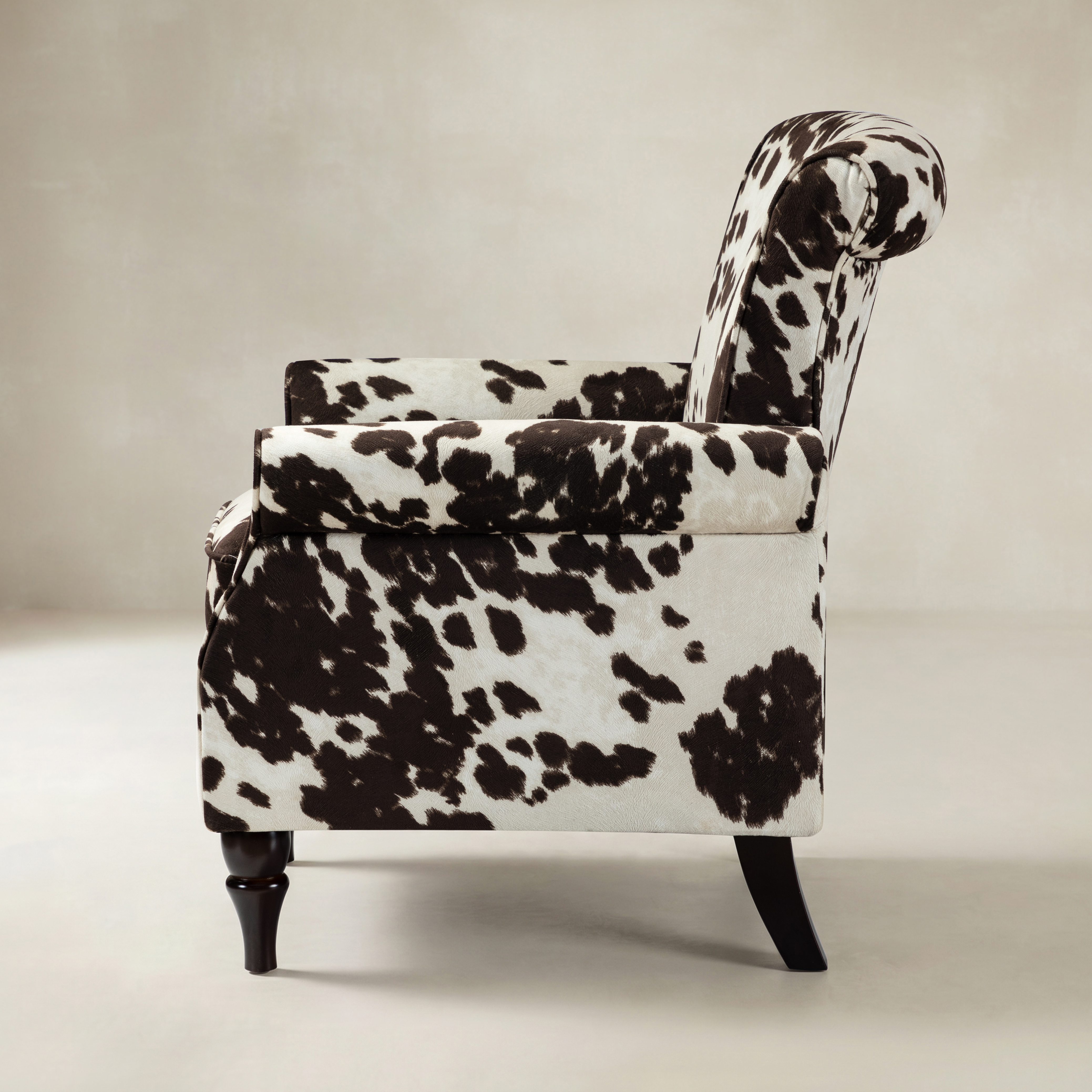 Artemisa Modern Floral Pattern Upholstered Armchair