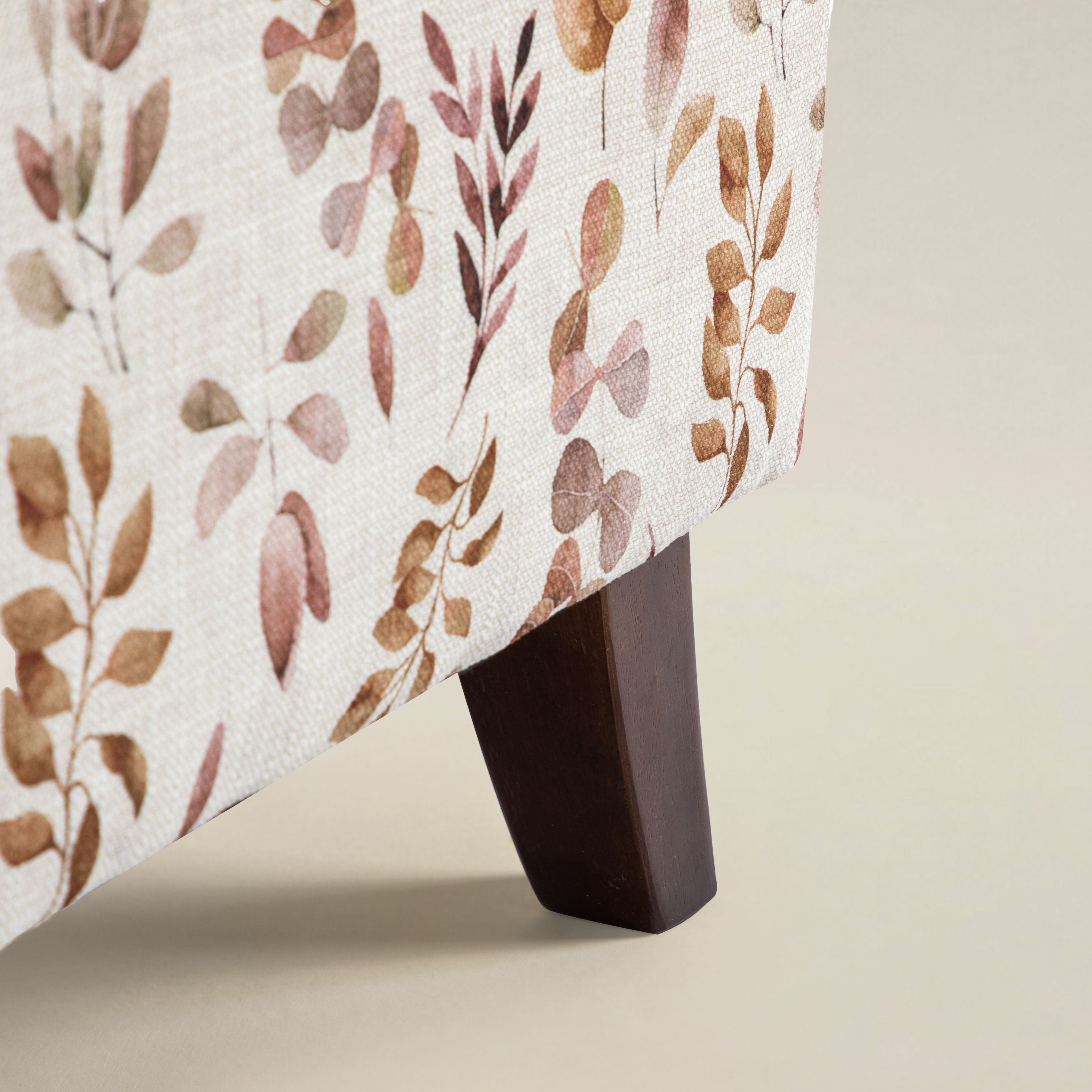 Artemisa Modern Floral Pattern Upholstered Armchair