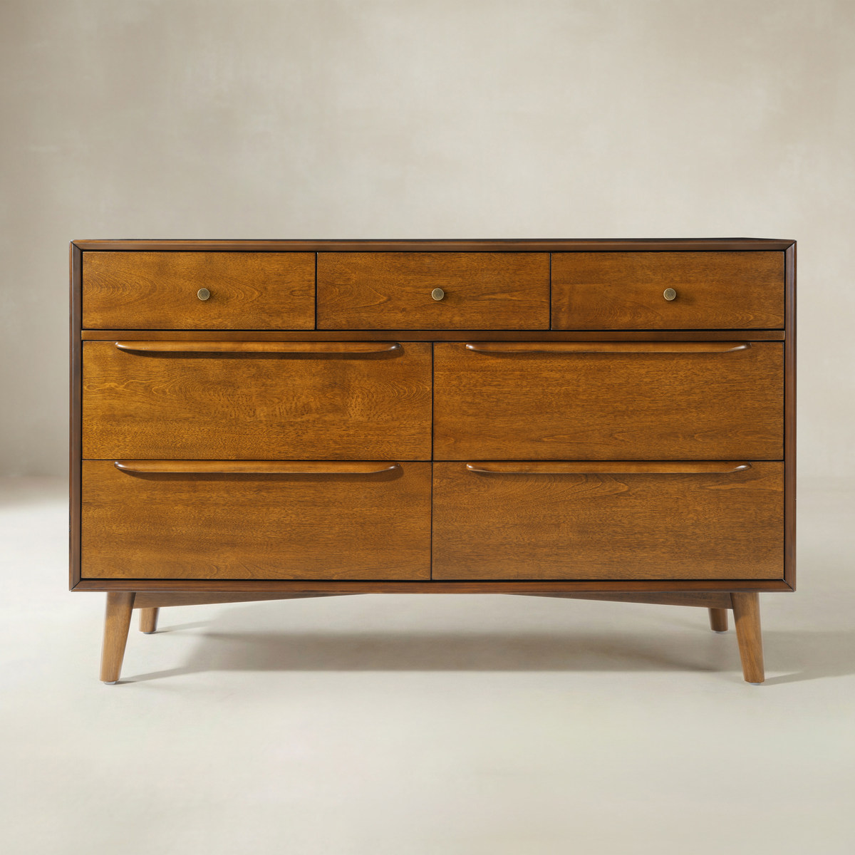 Ileanna Mid-century Modern 7-Drawer Dresser